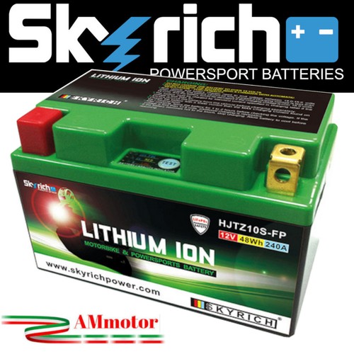 Batteria litio moto skyrich - litio,