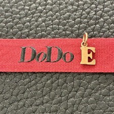 Dodo Pomellato Ciondolo Lettera Letterina Iniziale E Oro Rosa Originale Unisex