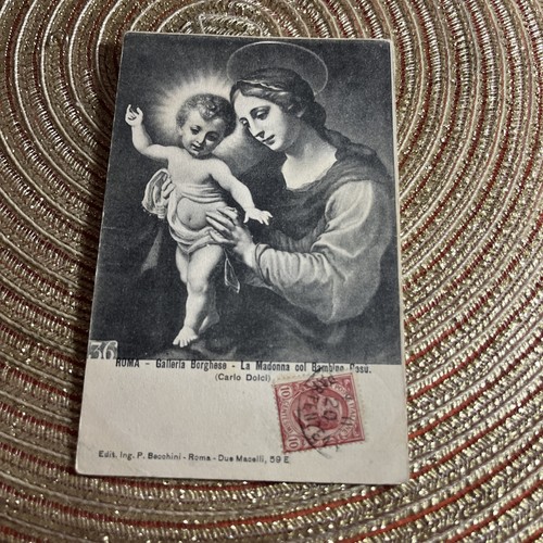 Cartolina piccola bianco nero - cartolina,