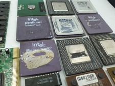 Lotto stock CPU di Ceramica, Processori, Ram  Recupero Oro Argento