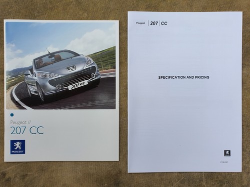 Brochure vendita peugeot 207 - brochure,