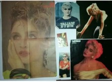 Clippings Madonna Ritagli Di Giornale Vintage anni 80 90