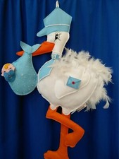 Fiocco Nascita Bimbo Cicogna