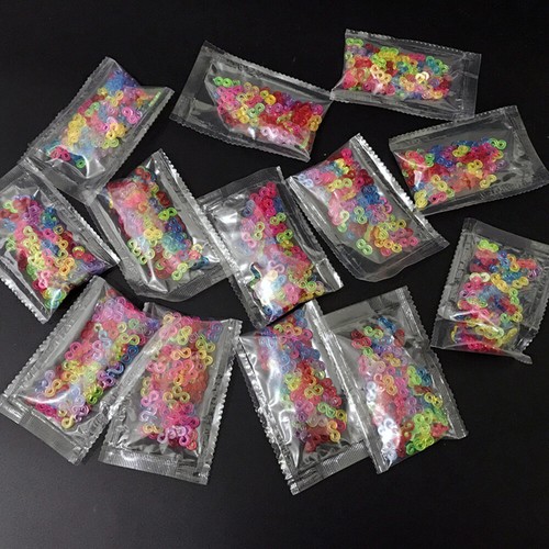 100 pezzi clip in plastica - s,