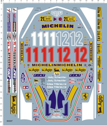 Decalcomanie acquascivolo 12 - decalcomanie, 1/12