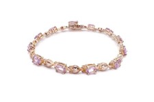 Bracciale tennis in argento