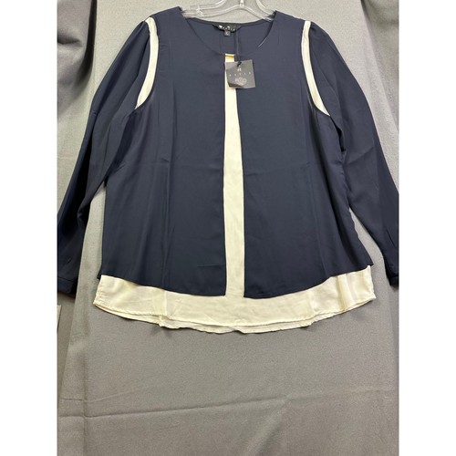 Camicetta donna raso blu - donna,