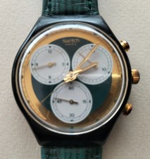 SWATCH CHRONO ROLLERBALL - VINTAGE - 1992 - CON SCATOLA E DOCUMENTI DI VENDITA