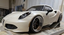 Alfa Romeo 4c 1:18 bianca