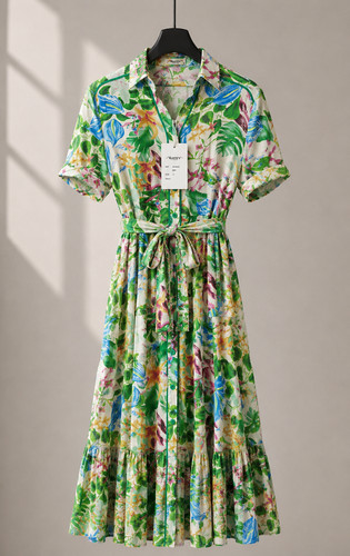 Robe bohème femme été midi - robe,