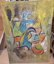 Dipinto Ad Olio Su Tela Arte