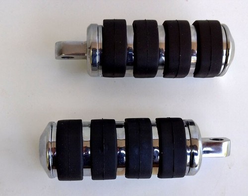 Pedaline poggiapiedi cromate - pedaline,