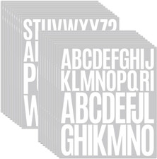 Adesivi lettere 24 fogli 2+3