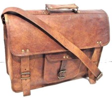 Borsa Pelle Cartella Vintage