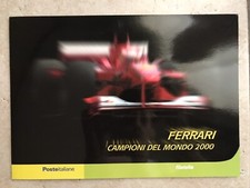 Folder Poste Italiane - Ferrari - Campione del Mondo 2000 - 2001