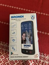 BRONDI AMICO POCKET NERO SENIOR SMARTPHONE DISPLAY 4" TASTO SOS