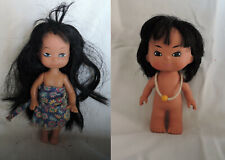 Bambole Furga Mini Winnetou Vintage doll anni 70 Indiani Dolcissimi 