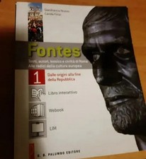 Fontes 1, 2, 3 libri storia Palumbo editore (un libro 4€, tre libri 12€)
