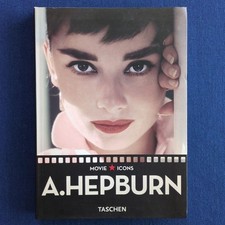 Audrey Hepburn TASCHEN Photo Book Movie Icons Good Condition