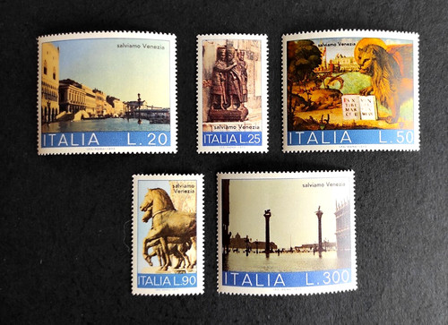 Francobolli italia 1973 serie - italia,