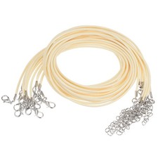 10pcs waxed loose cord - waxed,