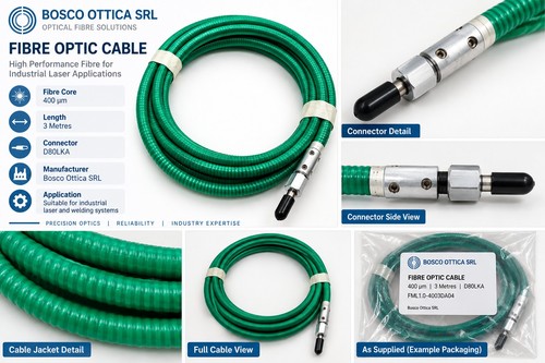 Bosco ottica cavo fibra - cavo, 400um