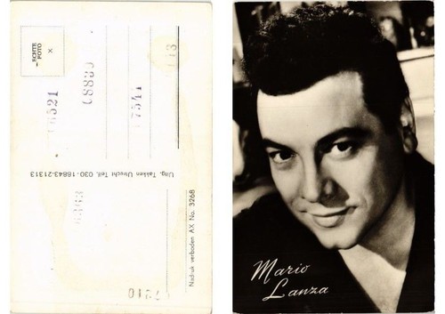 Cpa mario lanza - cpa, film