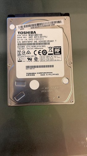 Toshiba mq01abd100 harddisk - toshiba,