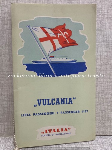 Nave ship vulcania - nave, dicembre