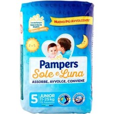 PANNOLINI PAMPERS SOLE E LUNA