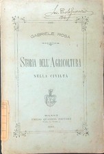 STORIA DELL'AGRICOLTURA NELLA