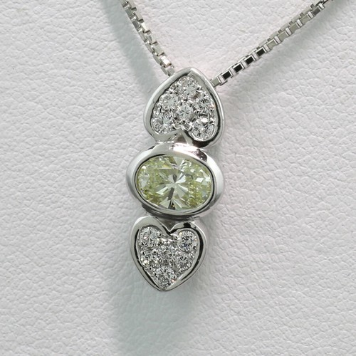 Ciondolo cuore platin - ciondolo,
