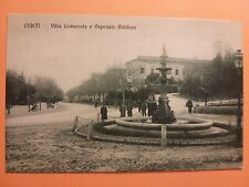 Chieti - Villa Comunale e Ospedale Militare.