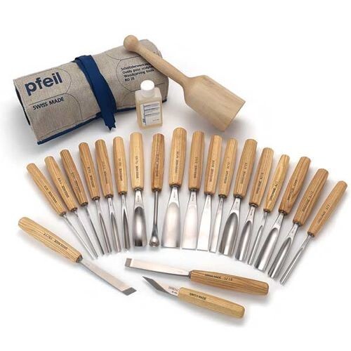 Sgorbie legno set pfeil - -,