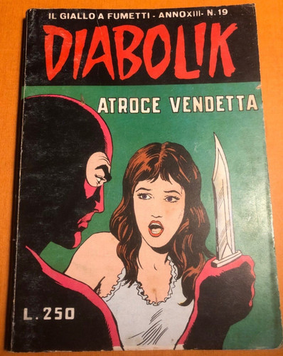 Diabolik prima edizione anno - diabolik,