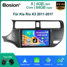 9" per Kia Rio K3 2011-2017