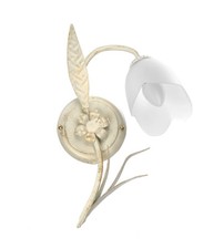 APPLIQUE FLOREALE IN METALLO