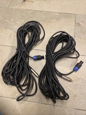 Coppia Cavi Casse Speakon XLR