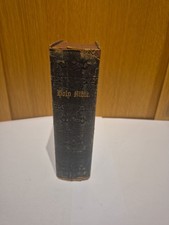 Antique 1890 Holy Bible Philip