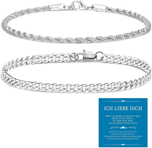 Bracciali acciaio - bracciali,