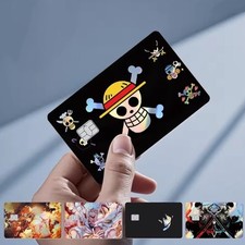Adesivo Holografico per Carta di Credito One Piece – Cover Skin Anime con Luffy