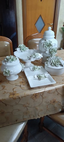 Set ceramiche capodimonte dea - set,