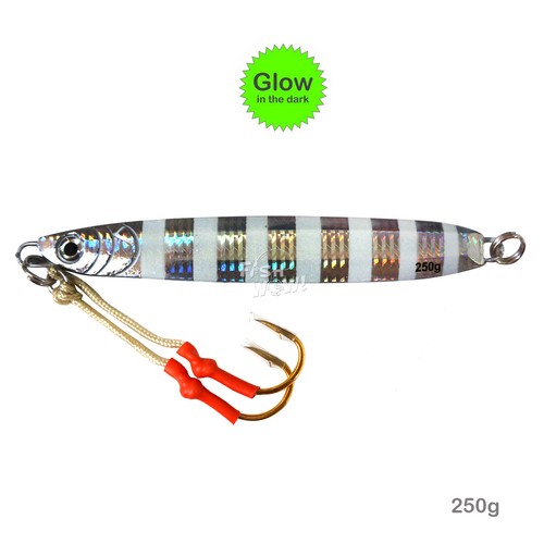 Fishing glow silver 250 - silver,
