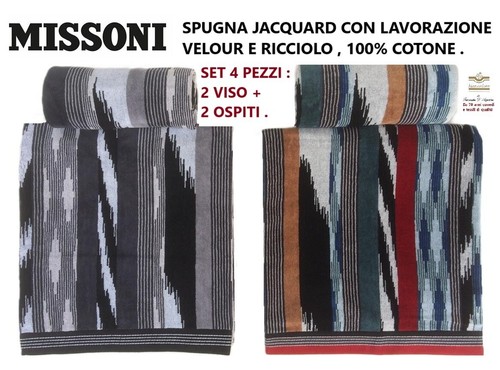 Set spugne missoni - pezzi, :