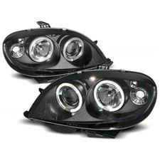 Fari Angel Eyes LED Nero per