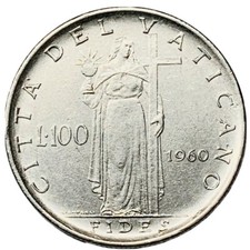 100 LIRE 1960 - CITTÀ DEL