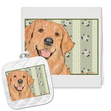 Golden Retriever Kitchen Dish