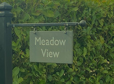 TARGA INSEGNA ARDESIA DOUBLE