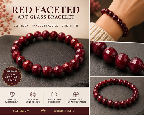 Bracciale elastico vetro - bracciale,