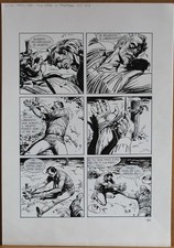 JOSE' ORTIZ - TAVOLA ORIGINALE TEX - 'IL TESORO DELLA MINIERA'